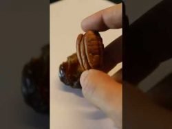 Dátiles Medjool rellenos #vegan #chocolate #datil #saludable #receta