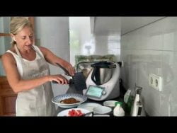 Ensalada de lentejas con bacalao en Thermomix | #ensaladasdelegumbres #ensaladasdelentejas #tm6