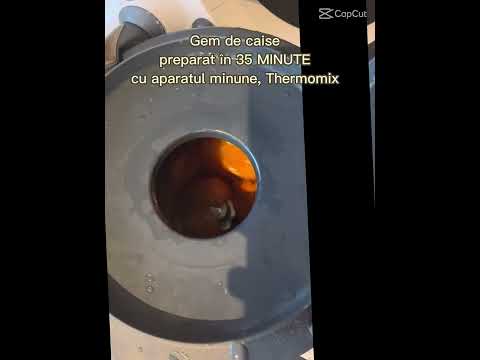 🍑Gem de caise🍑 preparat în 35 MINUTE cu aparatul minune, Thermomix!