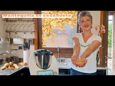 🥜 MANTEQUILLA DE CACAHUETE | CACAHUATE | MANI 🥜 con Thermomix® #TM6 #TM5 #TM31 🔝 #1