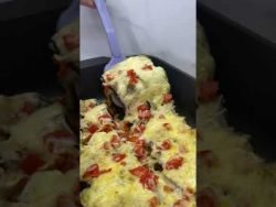 Lasagña de berenjena reversionada #viral #receta