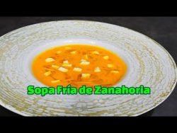 Lo más Refrescante SOPA FRIA de ZANAHORIA [Recetas Thermomix]
