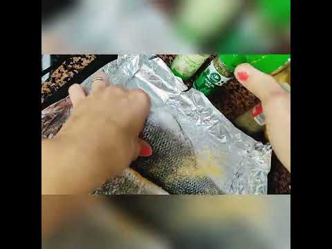 lubinas al horno #comida #food #recetasfaciles #receta #comidacasera #recetacasera