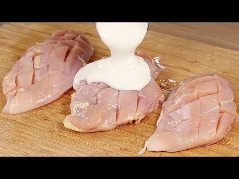 Maravillosa receta de pollo, rápida y sabrosa para toda la familia.
