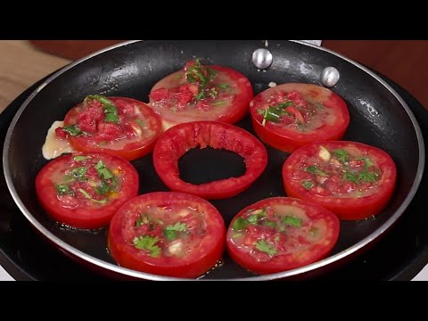 Me encanta hacer tomates así, deliciosa receta.