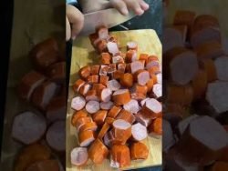 Melhor comida com salsicha do mundo 🤤#receitasrapida #receita #receitas #receta #recetas #receitas