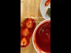Mermelada Casera de fresas 🍓 #mermelada #mermeladacasera #mermeladadefresa #fresa #receta #shorts