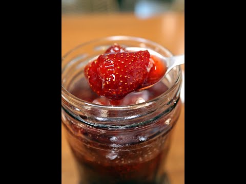 Mermelada de Frutillas 🍓👌🏼❤️ #mermelada #frutillas #LunesSinCarne #Comida #receta #tutorial #fyp