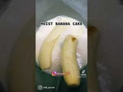Moist banana cake. Follow me on instagram gor cooking ideas using thermomix. #tm6 #brunei