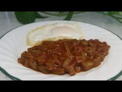 Nopales en Chile Rojo o Colorado. #nopales #desayuno #receta
