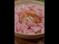 Palomitas de pollo frito#comida #receta #pollo #frito #shorts