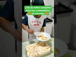 PAVÊ DE PÊSSEGO, PENSE EM UMA SOBREMESA MARAVILHOSA😁#shorts #bolos #receitas #receta #comidareal #fy