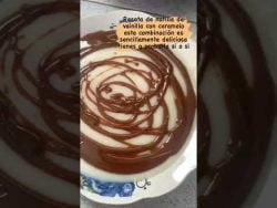 Próximamente receta de vainilla con caramelo #chorts #receta #natillas #caramelo