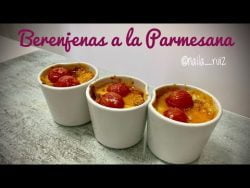 Receta fácil Berenjenas a la parmesana con thermomix 💚receta subtitulada