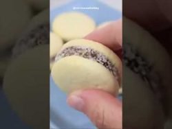 Receta fácil de #alfajores deliciosa! #receta #recetafacil #shorts