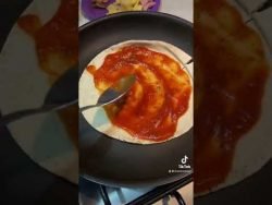 Receta Pizza en un minuto #shorts #receta