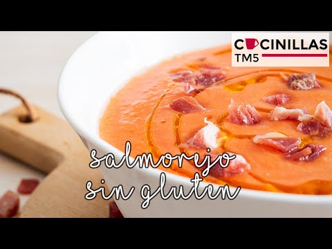 Salmorejo sin gluten | Recetas Thermomix