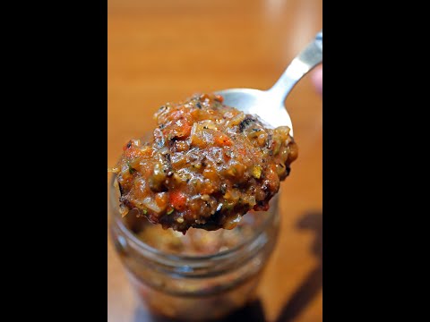 ¡Salsa Criolla al Horno! 🧅🍅🫑🌿🔥 #salsa #criolla #LunesSinCarne #Comida #receta #vlog #fyp #tutorial