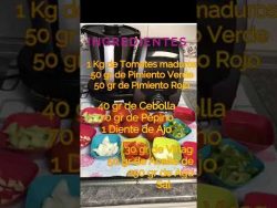 #shorts Gazpacho en Mambo de Cecotec #receta #recipe #shorts #sort #tasty #mambo #cecotec