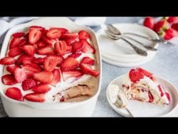 Tiramisu aux fraises express au Thermomix