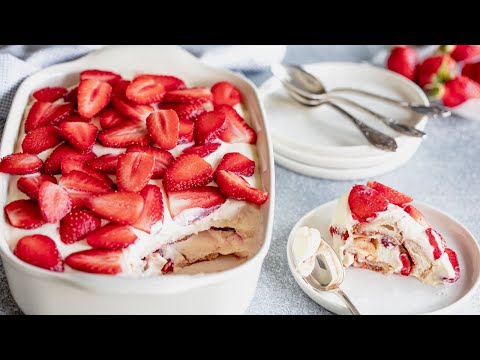 Tiramisu aux fraises express au Thermomix