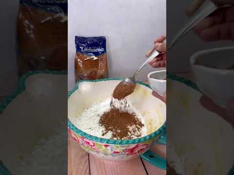 Alfajores de maicena de chocolate faciles #viral #shorts #receta