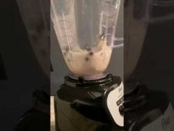 Blueberries🫐 & Avena 🍹smoothie #shorts #receta #batidos