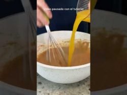 Cake Básico🥧de🍊Naranja y Panela, bronceado y esponjoso! #shorts #receta