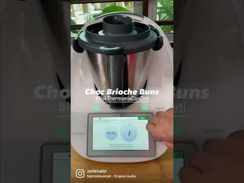 Chocolate Brioche Buns Thermomix Style by Zeti Khalid