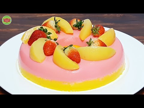 Como hacer gelatina cremosa económica fácil y rapido – #receta