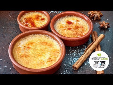 Crema catalana de mango con Monsieur Cuisine