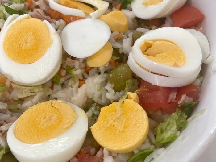 Ensalada de arroz con mayonesa TM6/TM5