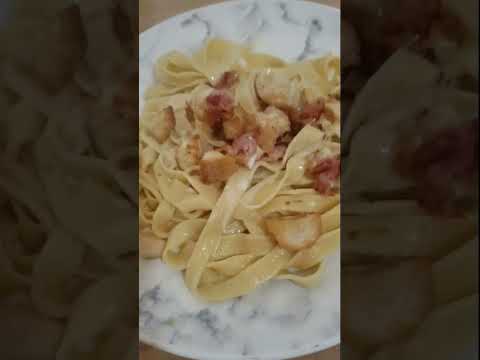 🍝Pastas caceras fácil #receta #recetafacil #shorts