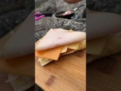 😱Qué 😱 un sándwich en el Páramo de Santurban 🥪🤩🌎 #sandwich #comida #receta #recetasfaciles