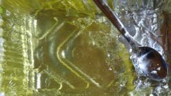 Gelatina de vodka con frutos del bosque