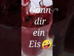 Heidelbeer Eis/fruchtig/ Thermomix Rezept/Shorts