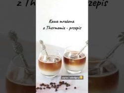 Kawa mrożona na Thermomix 👉 z wanilią, mlekiem roślinnym i syropem klonowym