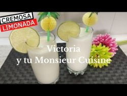 LIMONADA BRASILEÑA CREMOSA Y REFRESCANTE en Monsieur Cuisine y Thermomix