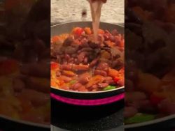 Los mas ricos Frijoles con chorizo, receta simple #cocina #recetasfaciles #receta