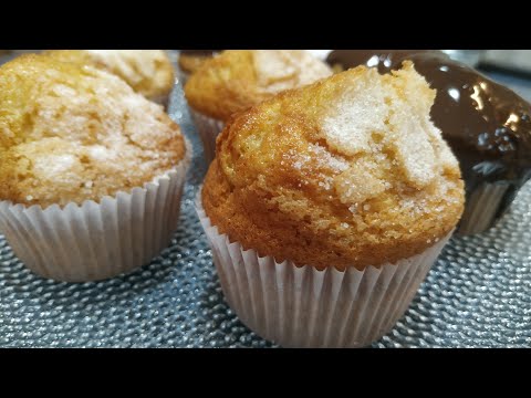Magdalenas caseras en Thermomix