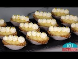 MINI TARTAS O PASTELITOS DE LIMÓN SIN HORNO FÁCILES – Loli Domínguez – Recetas ̵ ...