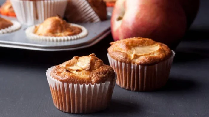 Muffins de manzana y canela