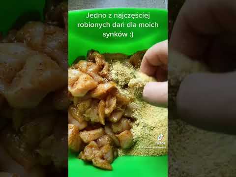 Nuggetsy z sosem czosnkowym – przygotowanie Thermomix