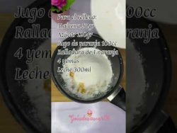 ORANGE PIE #parati #viral #shorts #tarta #receta