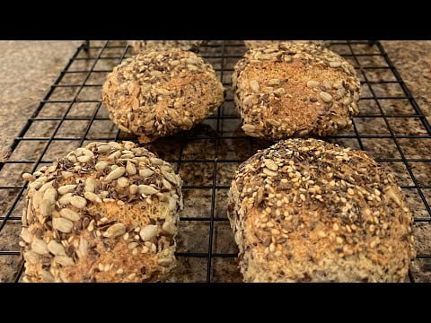 Panecillos de semillas sin harina en Thermomix