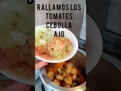 Papas chorriadas con auyama #papaschorriadas #papa #recetas #receta #recetasfaciles