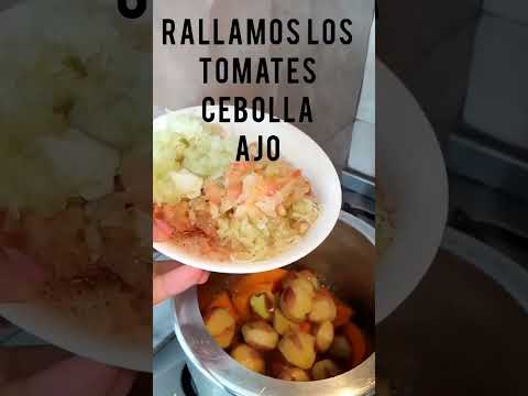 Papas chorriadas con auyama #papaschorriadas #papa #recetas #receta #recetasfaciles