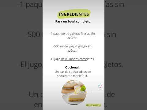 Pay de limón saludable #dieta #receta #recetassaludables