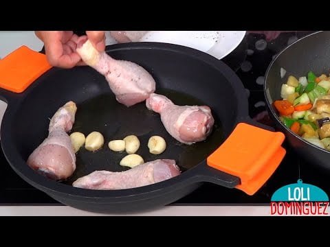 ¡PREPARA ESTA RECETA CON POLLO Y TODOS REPETIRÁN 🤩, FÁCIL, RÁPIDA, Y ECONÓMICA 😉! – Loli Domínguez