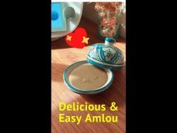 Préparer le vrai Amlou avec le Thermomix|Delicious & Healthy Almandes Amlou 😍😍😋